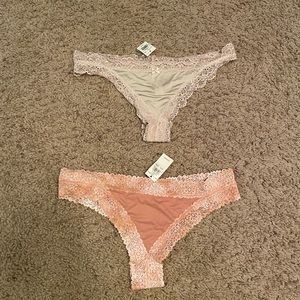 Two Aerie Thongs BRAND NEW with tags! Size Medium. $10 OBO for both!